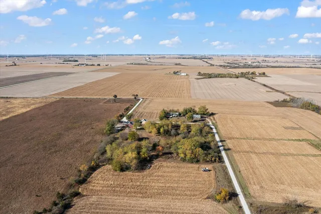 a view of an ocean and beach