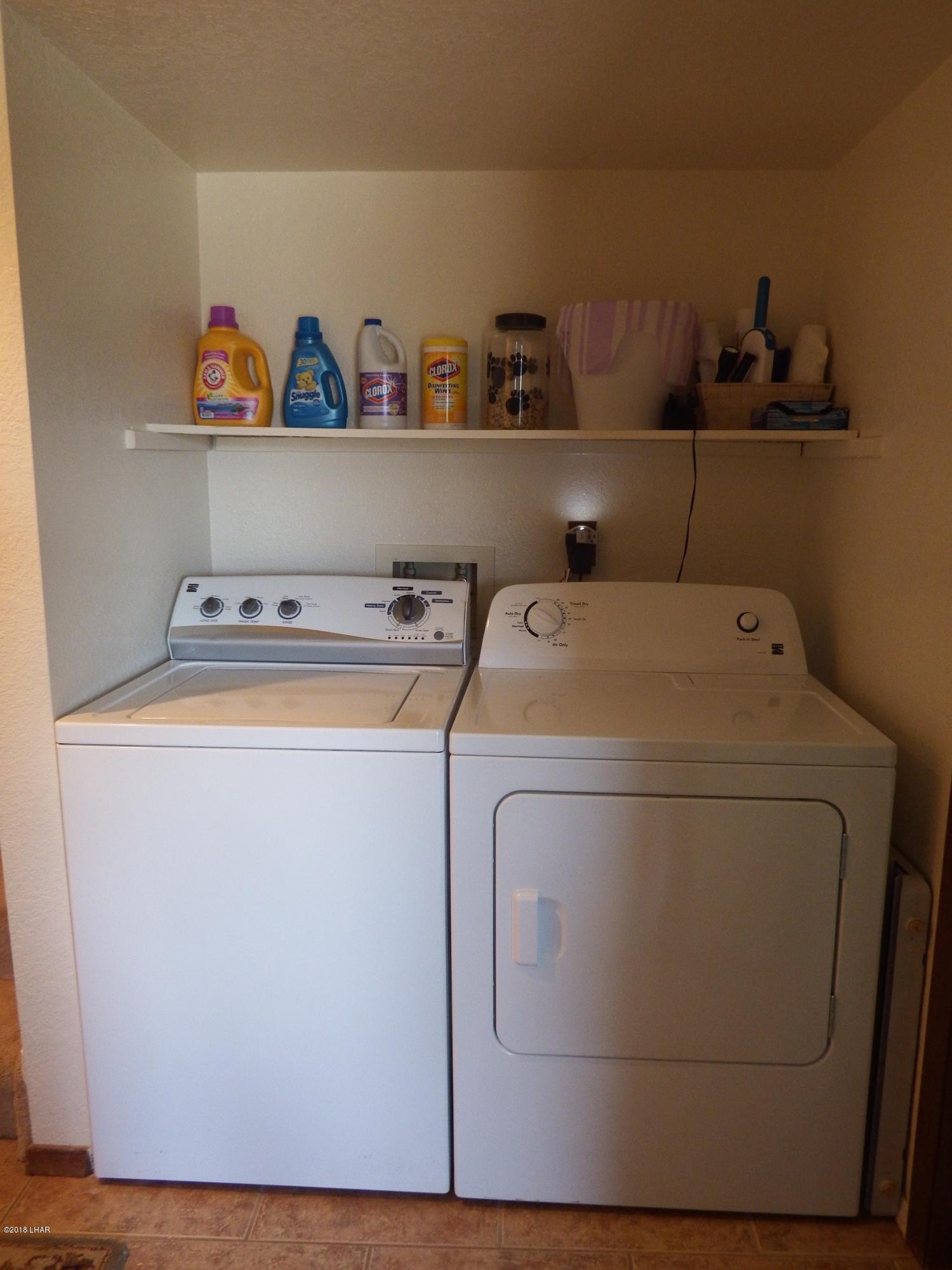 8625 Riverside Drive, Unit 72 Parker, AZ 85344 - Photo 21 of 24 Laundry room inside condo