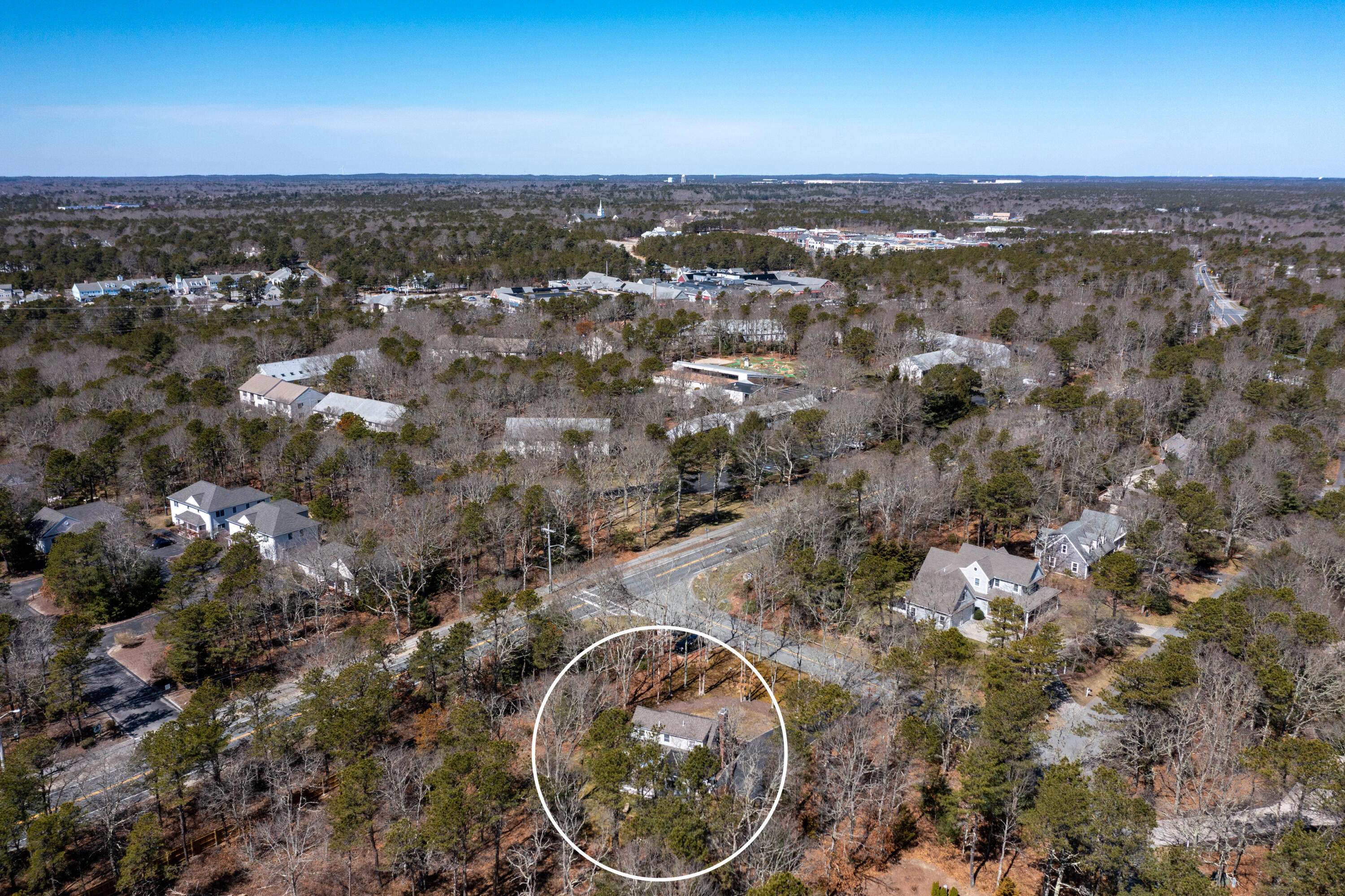 5 Amos Landing Road Mashpee, MA 02649 - Photo 26 of 27 an aerial view of a city