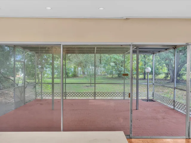 a view of outdoor space with balcony