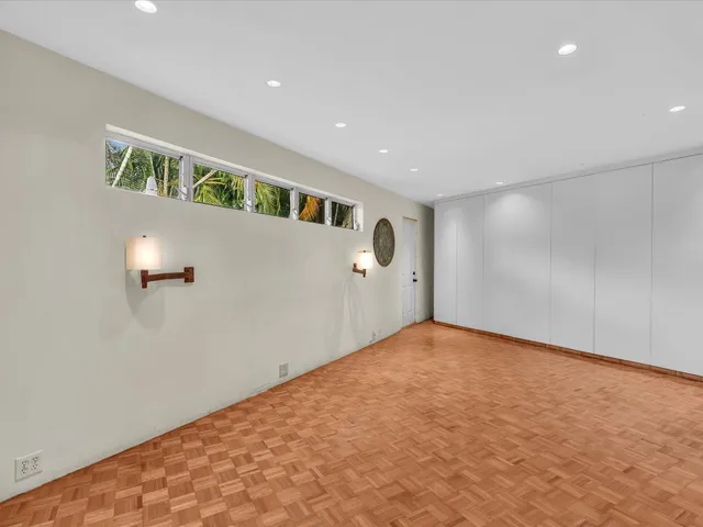 a view of a livingroom with a staircase