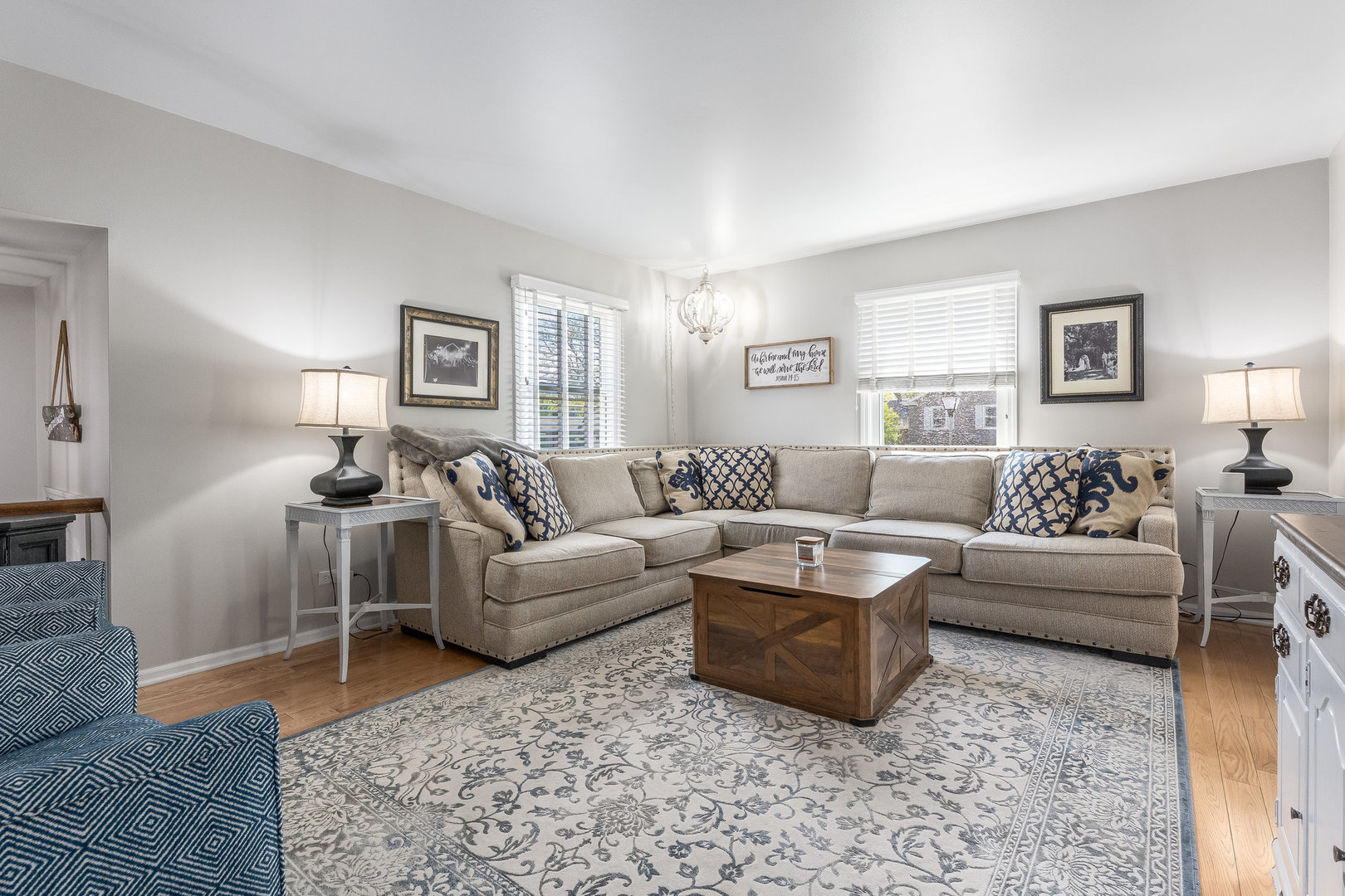 1617 Orth Drive Wheaton, IL 60189 - Photo 3 of 35 a living room with furniture and a couch