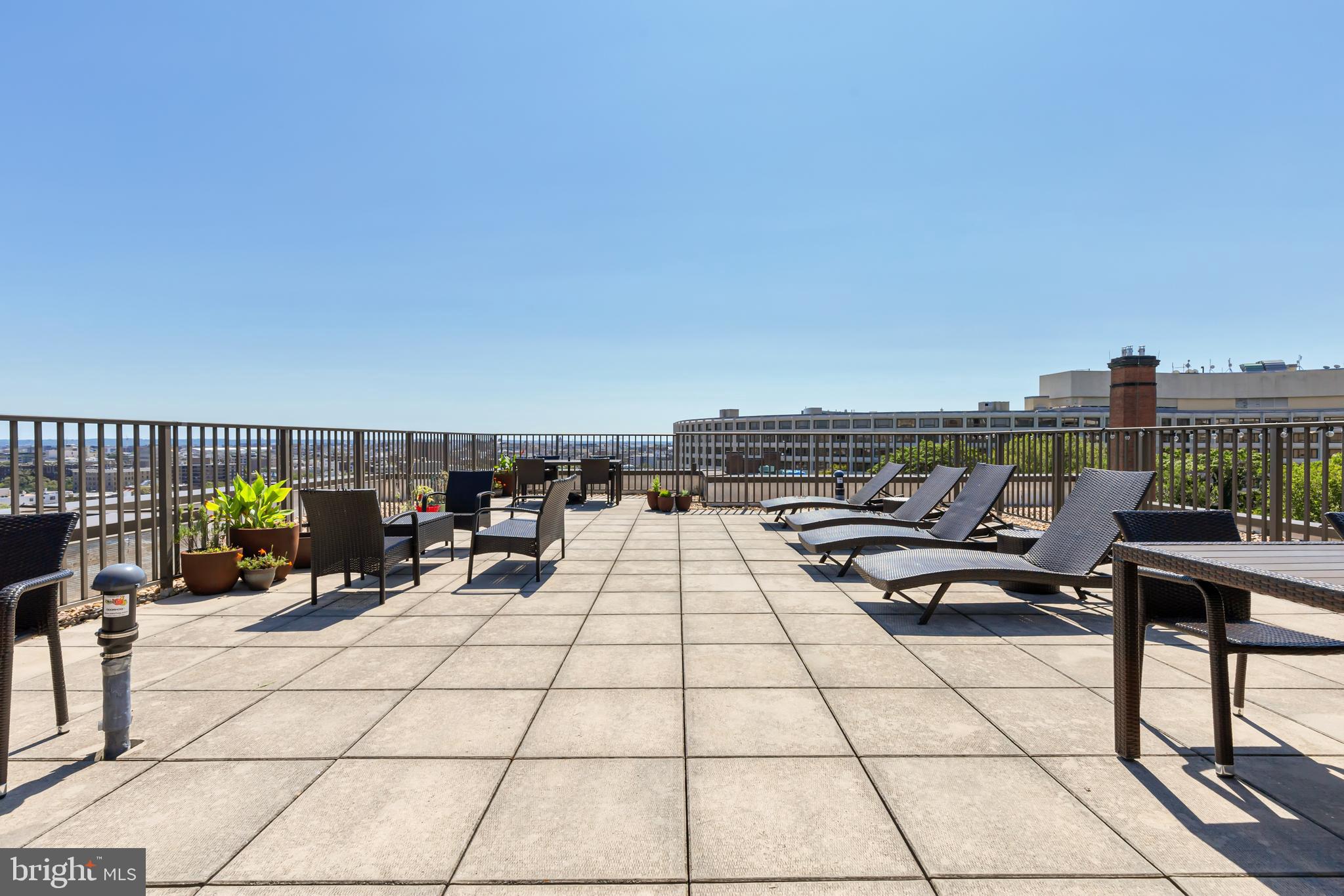 2100 19th Street Northwest, Unit 701 Washington, DC 20009 - Photo 10 of 13 Communal Roof Deck