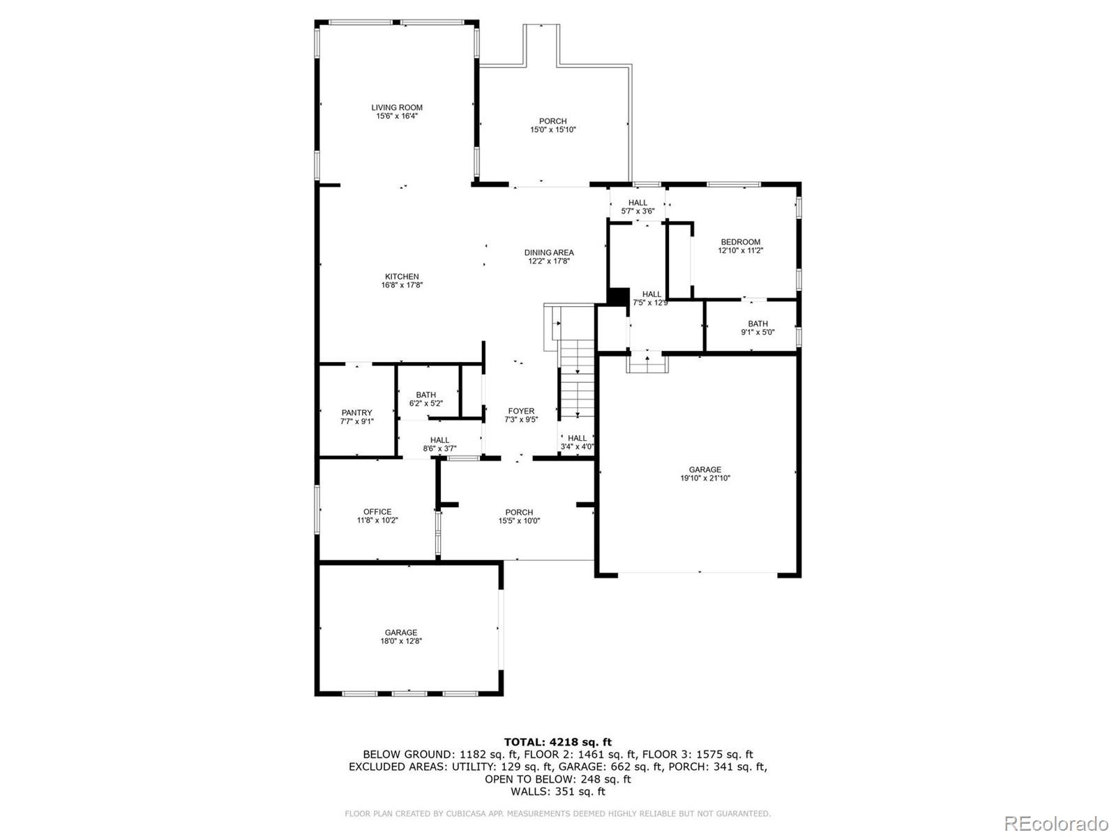 6346 Rockingham Way Castle Pines, CO 80108 - Photo 41 of 43 a picture of floor plan