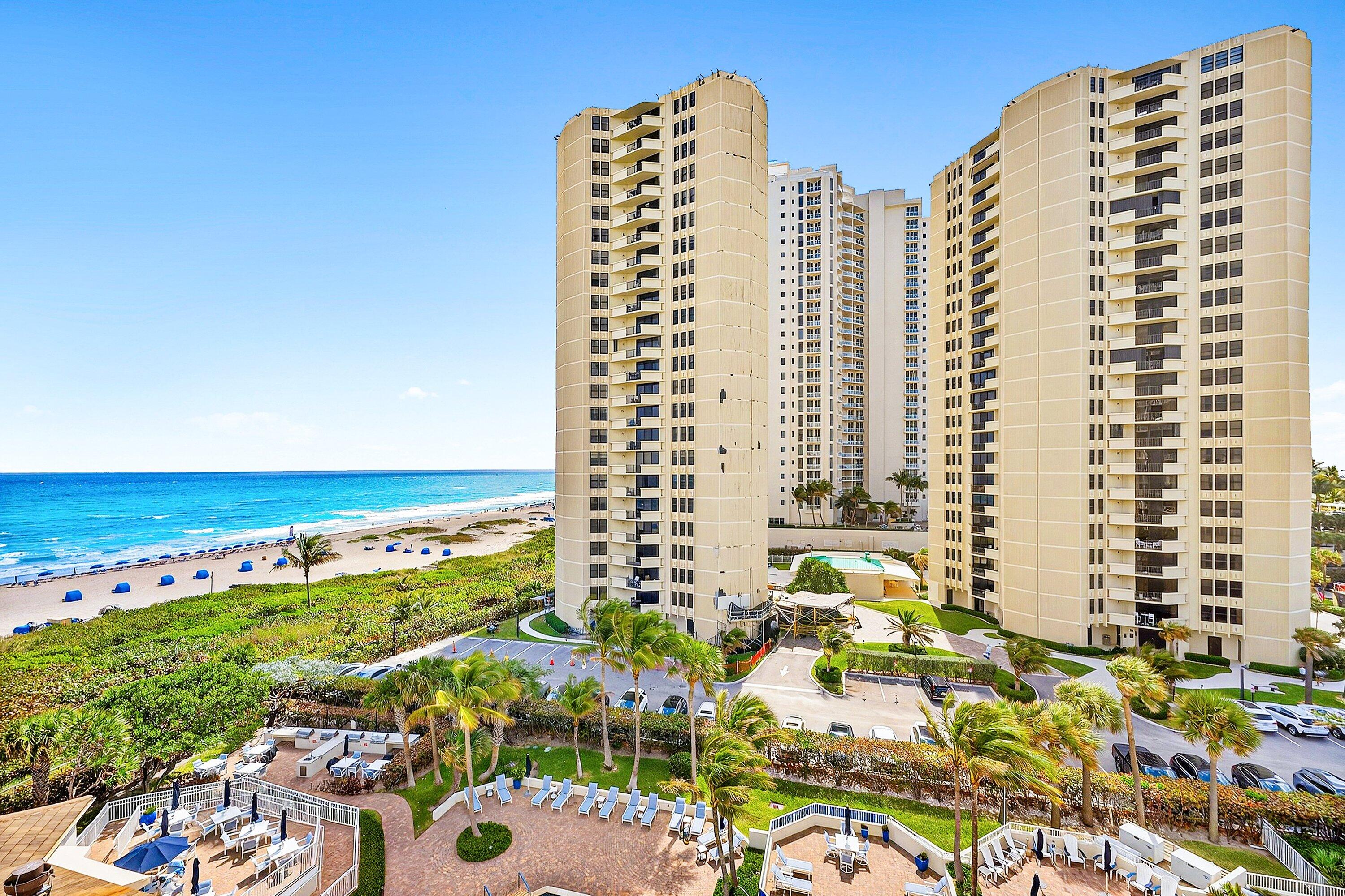 3000 North Ocean Drive, Unit 8F Singer Island, FL 33404 - Photo 31 of 66 a view of balcony with outdoor space