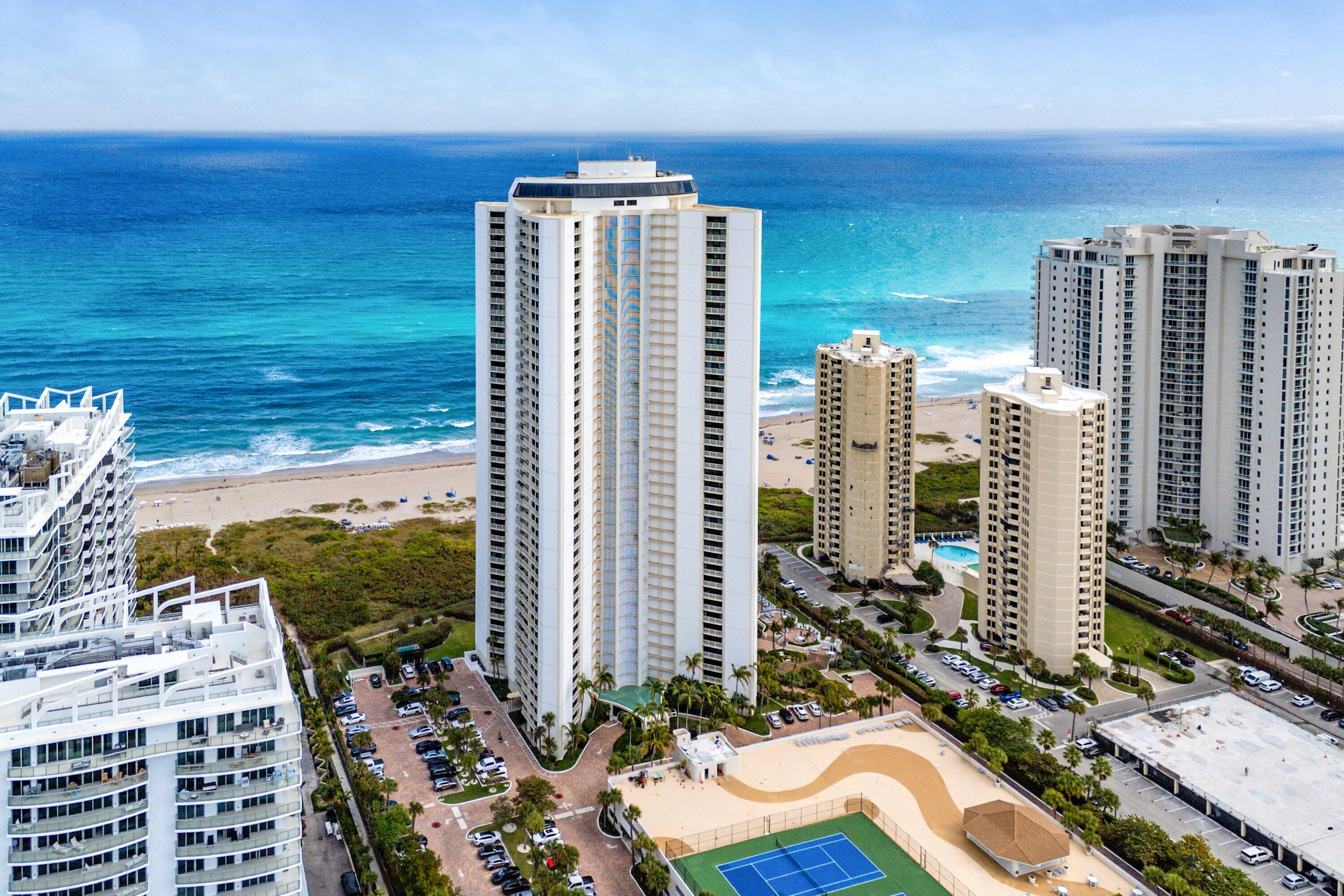 3000 North Ocean Drive, Unit 8F Singer Island, FL 33404 - Photo 40 of 66 a view of balcony with outdoor space