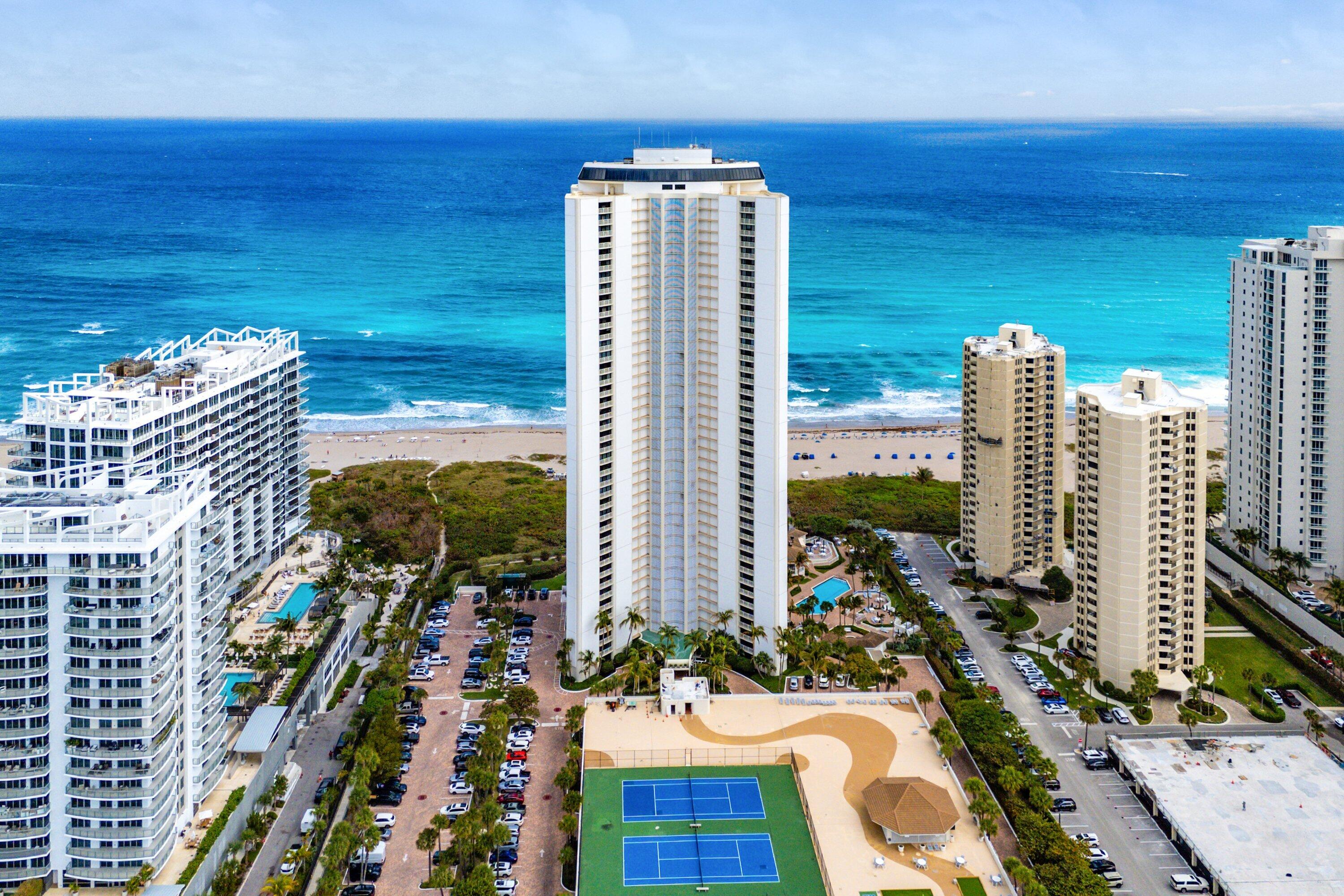 3000 North Ocean Drive, Unit 8F Singer Island, FL 33404 - Photo 42 of 66 a view of a city with tall buildings
