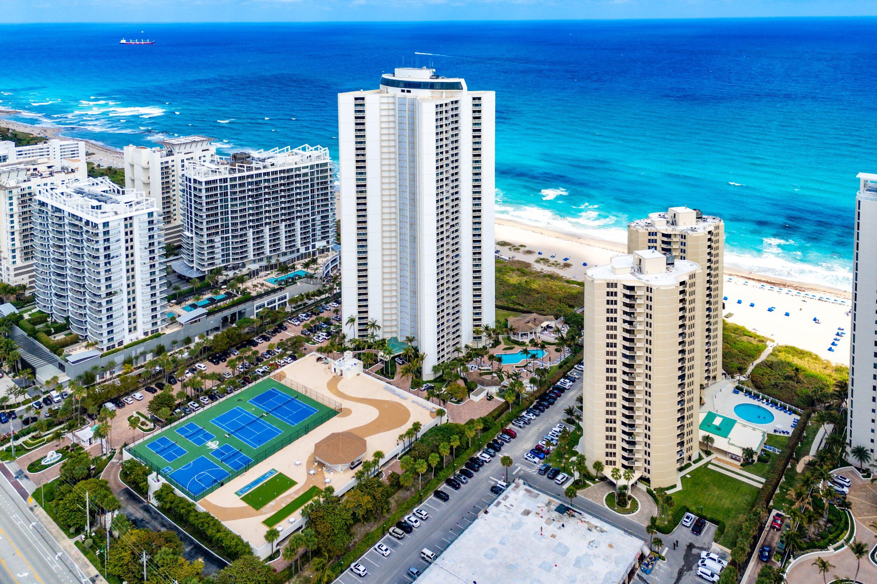 3000 North Ocean Drive, Unit 8F Singer Island, FL 33404 - Photo 44 of 66 a view of a city with tall buildings