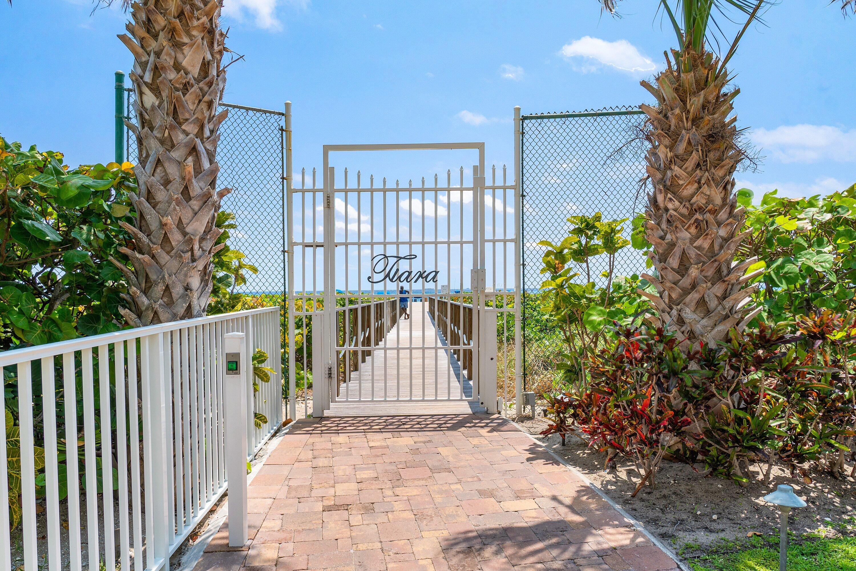 3000 North Ocean Drive, Unit 8F Singer Island, FL 33404 - Photo 47 of 66 a view of entryway with flower plants