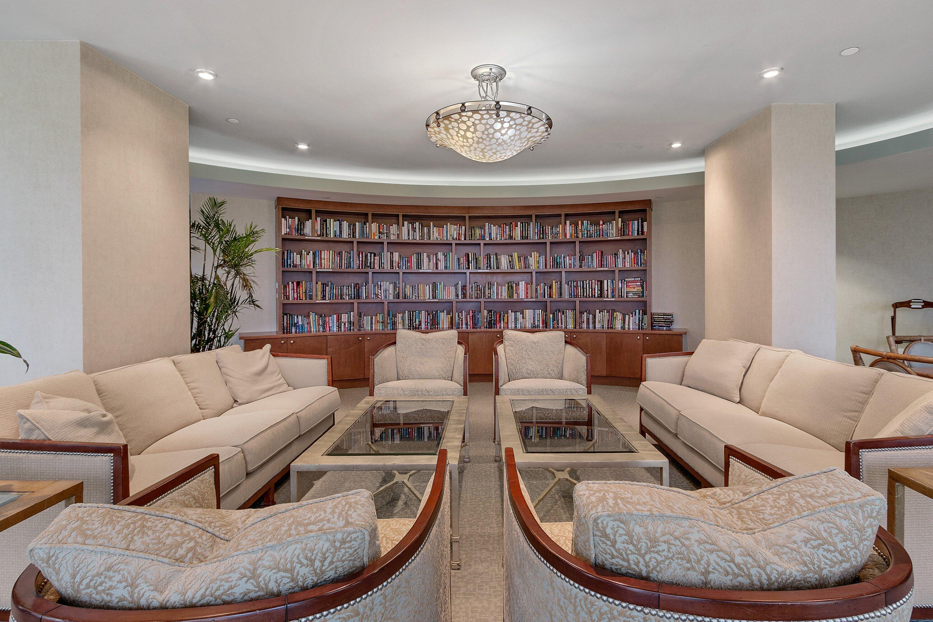 3000 North Ocean Drive, Unit 8F Singer Island, FL 33404 - Photo 60 of 66 a living room with furniture and a large window