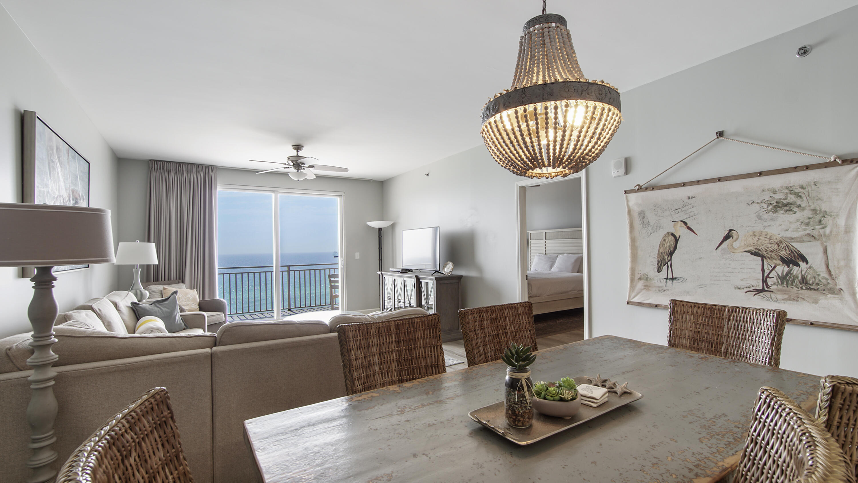 17739 Front Beach Road, Unit 507W Panama City Beach, FL 32413 - Photo 26 of 49 a living room with furniture