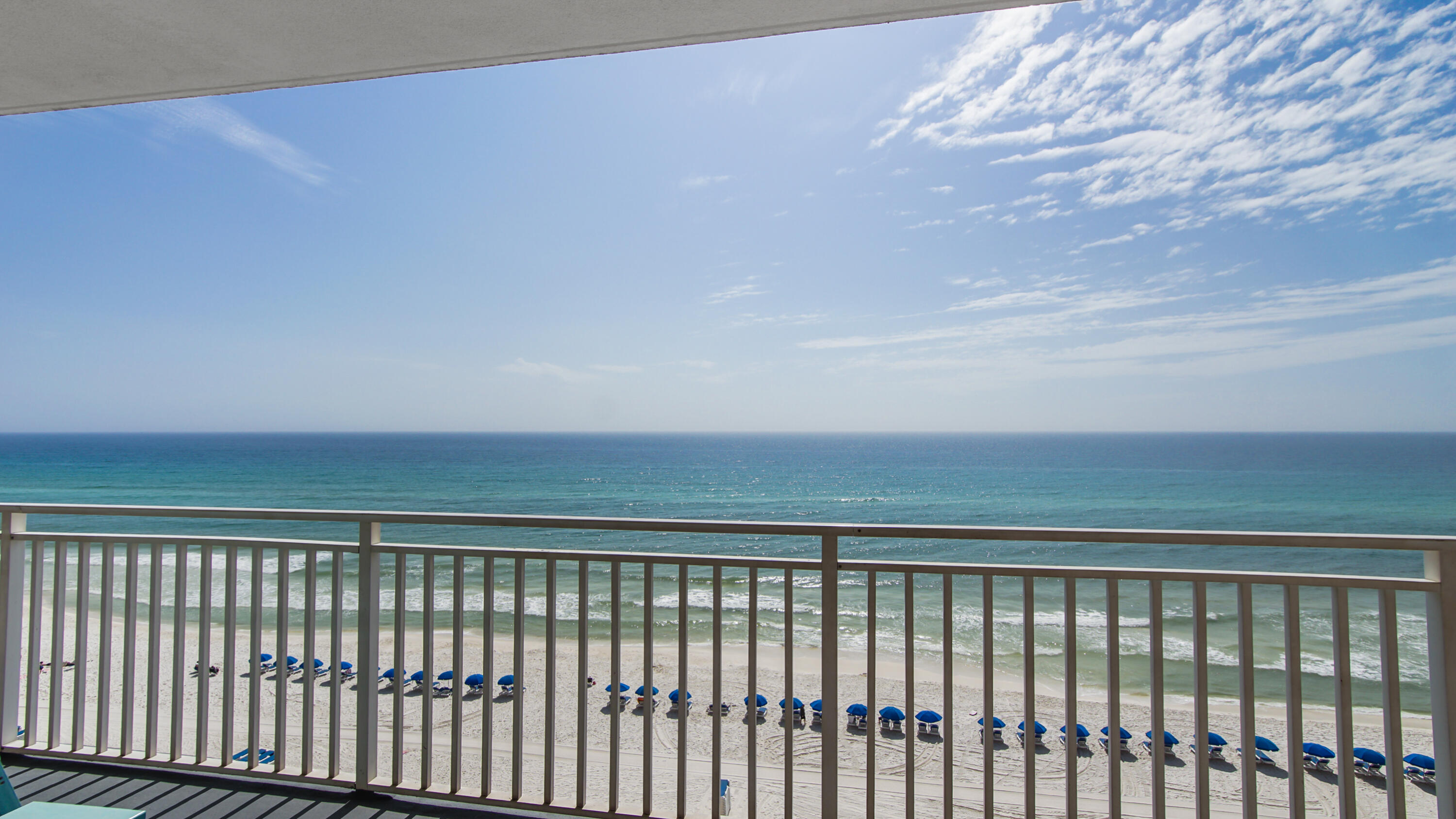 17739 Front Beach Road, Unit 507W Panama City Beach, FL 32413 - Photo 28 of 49 a view of a balcony