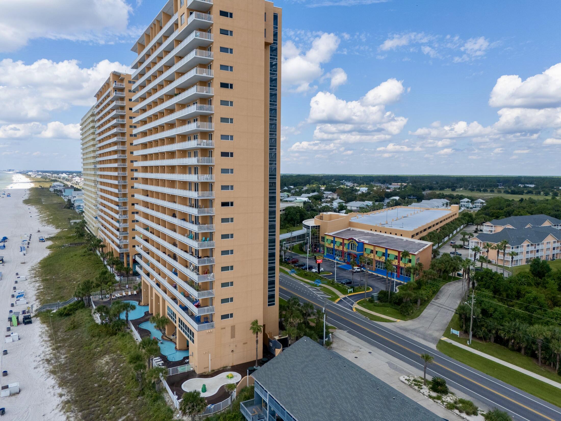 17739 Front Beach Road, Unit 507W Panama City Beach, FL 32413 - Photo 41 of 49 aerial view of city