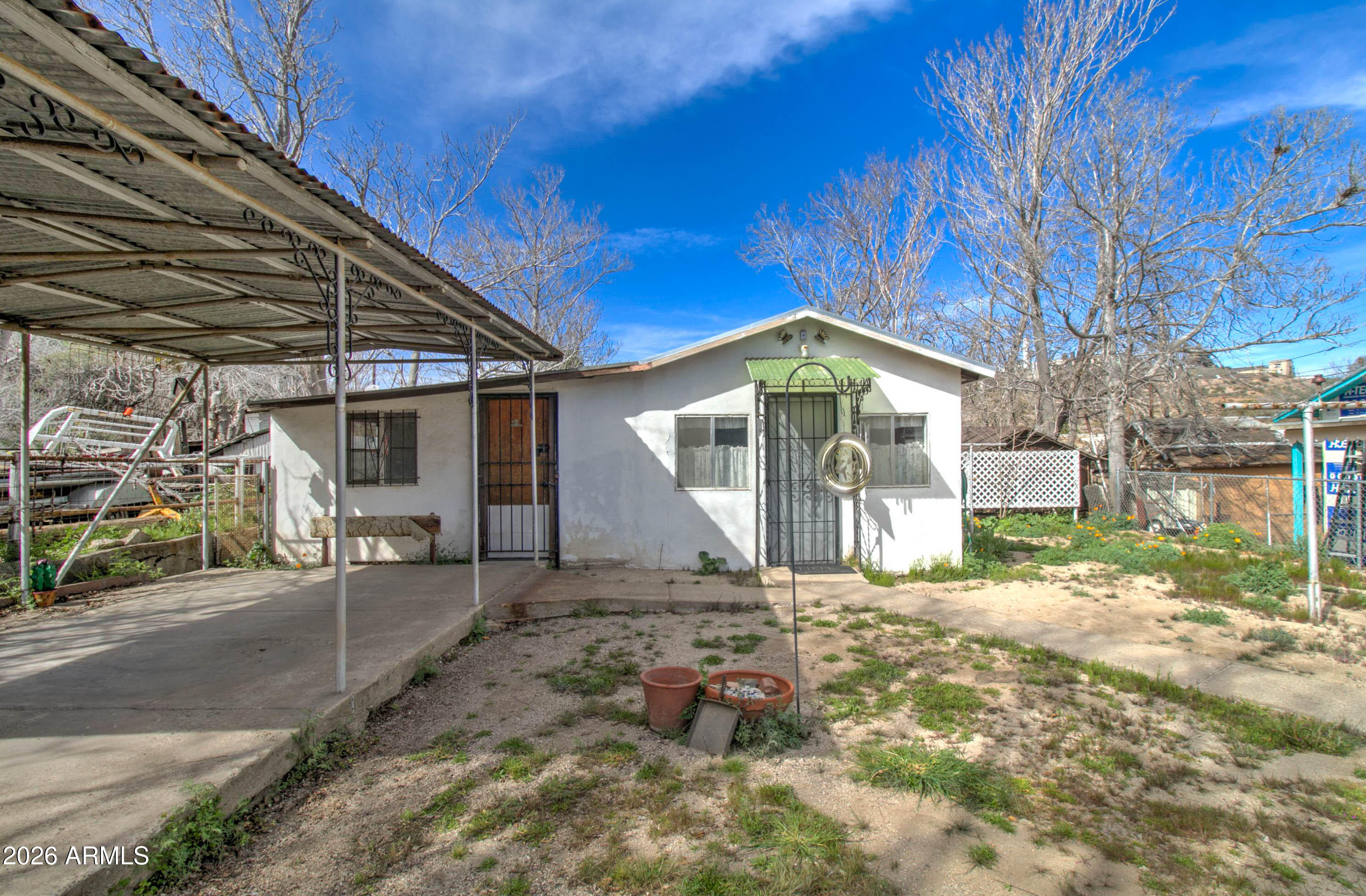 6002 Marion Canyon Street Claypool, AZ 85532 - Photo 38 of 45 a view of a house with a snow on the road