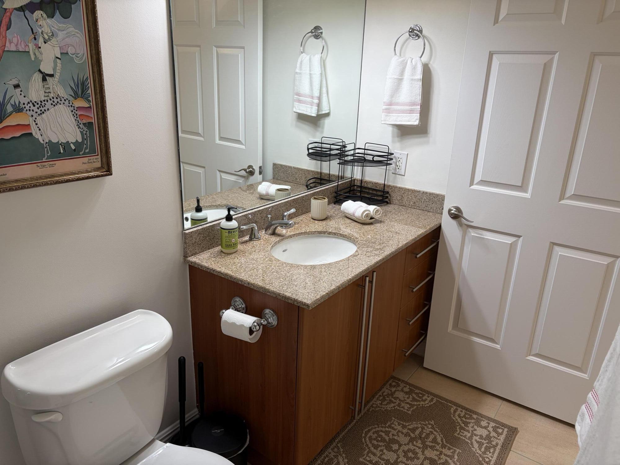 610 Clematis Street West Palm Beach, FL 33401 - Photo 22 of 33 a bathroom with a sink and a toilet