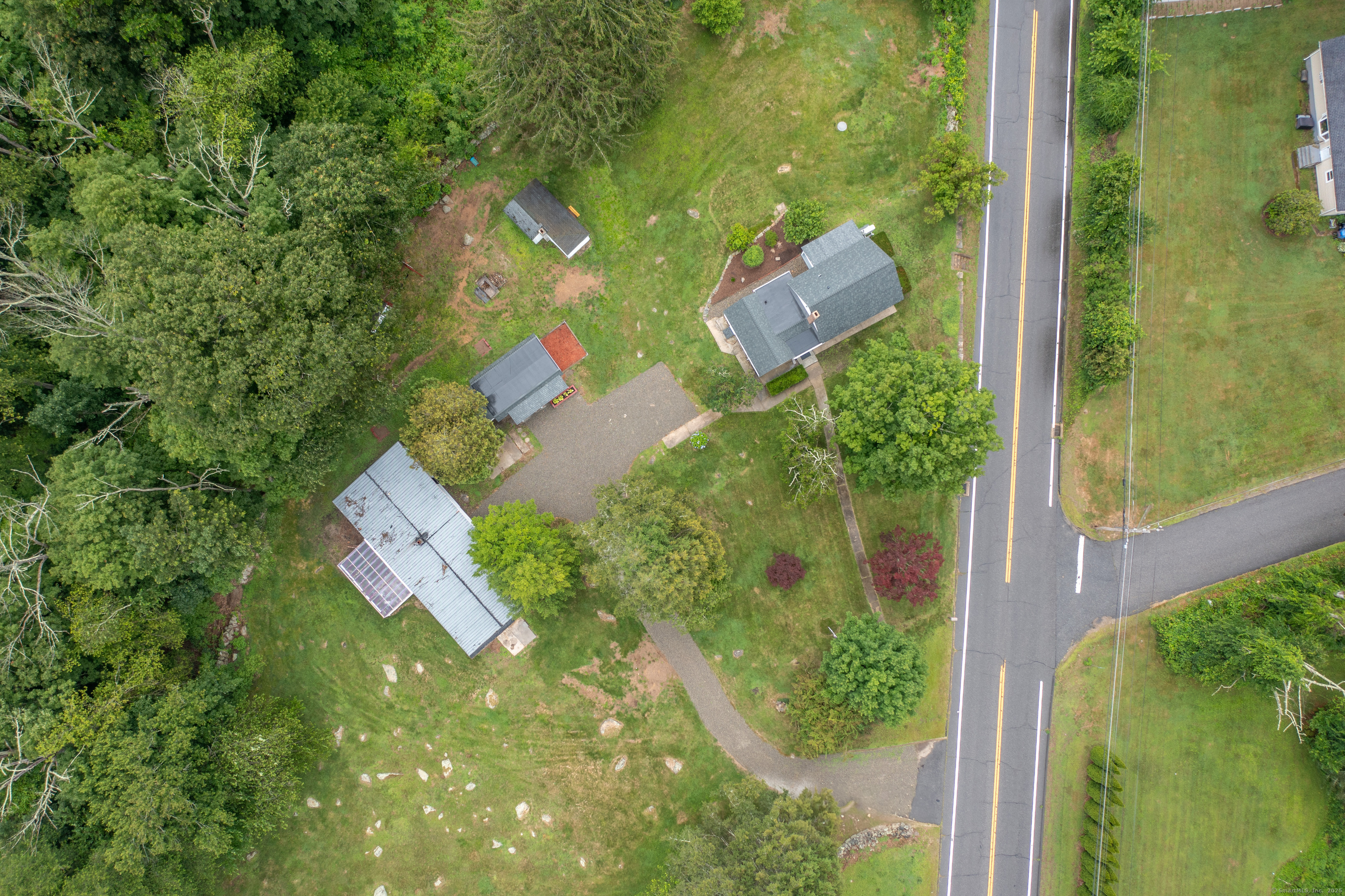 361 Westminster Road Canterbury, CT 06331 - Photo 36 of 38 a bird view of a garden