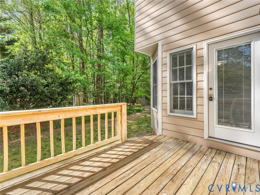5610 Long Cove Road Midlothian, VA 23112 - Photo 45 of 54 Rear yard and deck