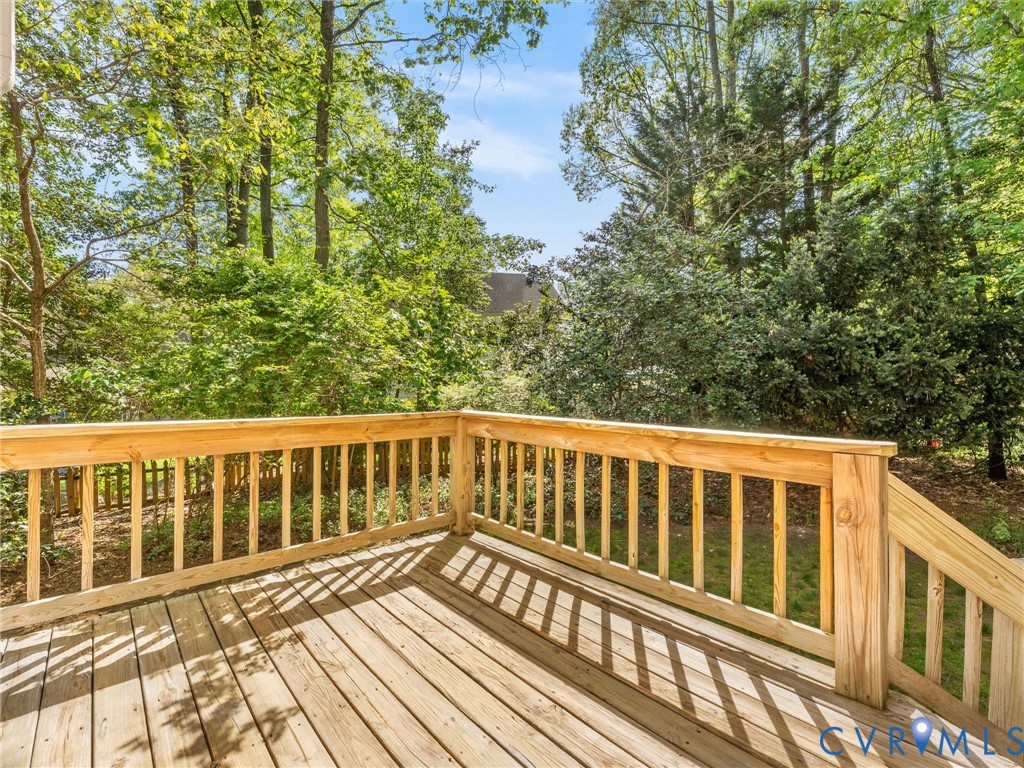 5610 Long Cove Road Midlothian, VA 23112 - Photo 46 of 54 Rear yard and deck