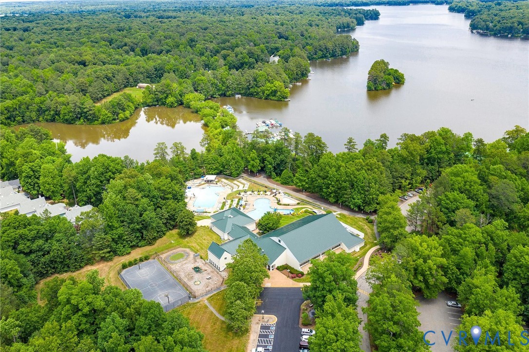 5610 Long Cove Road Midlothian, VA 23112 - Photo 51 of 54 Indoor pool, outdoor pool & fitness room overlooki