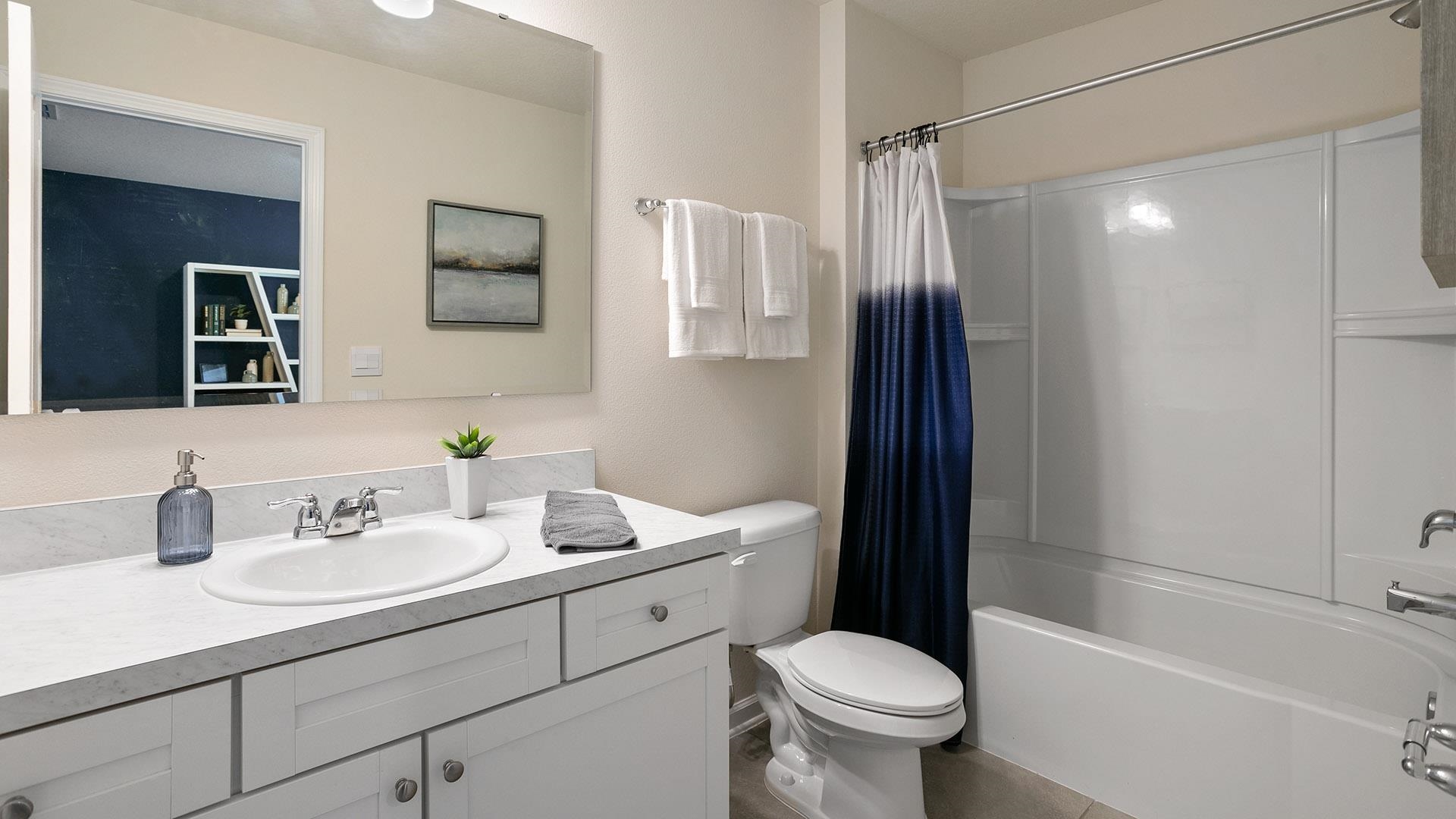 237 Redbud Road Palm Coast, FL 32137 - Photo 19 of 33 a bathroom with a sink toilet tub and shower