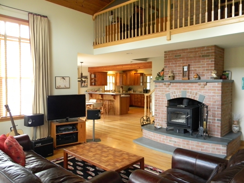 549 South Undermountain Road Sheffield, MA 01257 - Photo 6 of 16 living room to kitchen