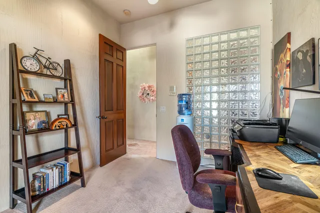 a view of city and mountain view