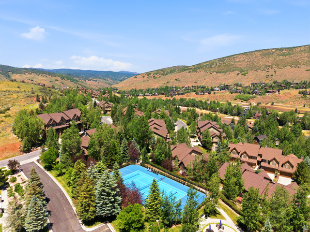 3148 Lower Saddleback Road Park City, UT 84098 - Photo 67 of 67 Aerial perspective showcasing a residential community nestled within a mountainous landscape