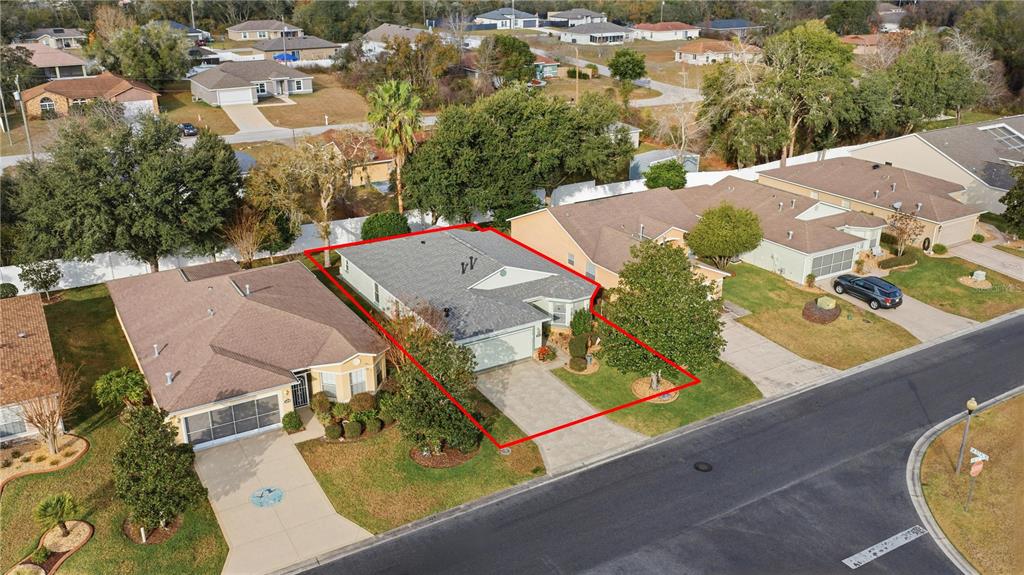 15771 Southwest 13th Circle Ocala, FL 34473 - Photo 26 of 29 an aerial view of a house with a garden