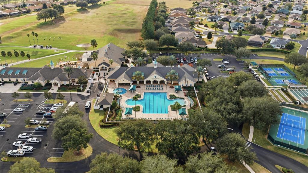 15771 Southwest 13th Circle Ocala, FL 34473 - Photo 29 of 29 an aerial view of residential houses with outdoor space and swimming pool