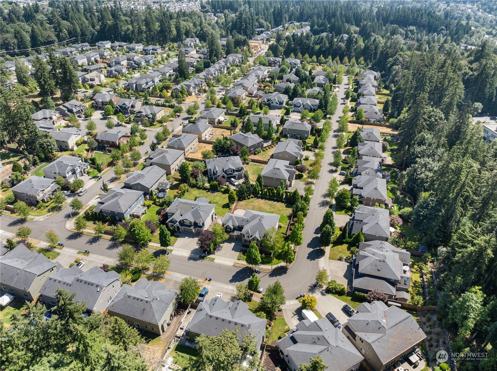 3110 216th Place Southeast Bothell, WA 98021 - Photo 4 of 37 an aerial view of multiple house