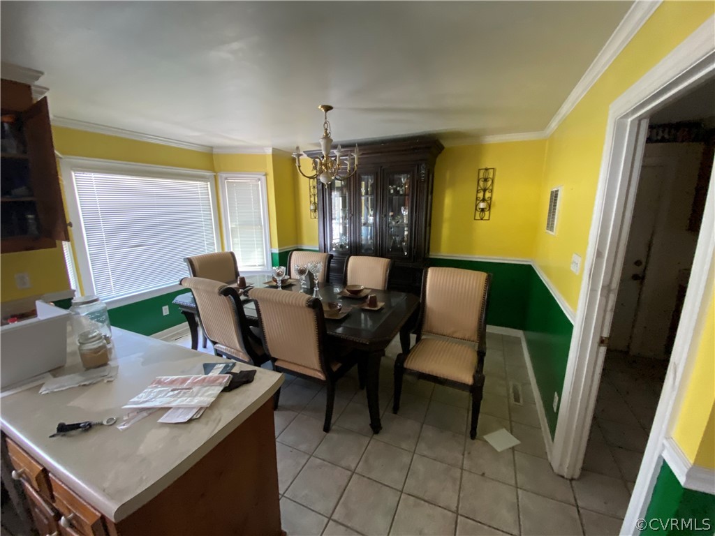 13221 Bailey Bridge Road Midlothian, VA 23112 - Photo 9 of 33 a view of a dining room with furniture window and outside view