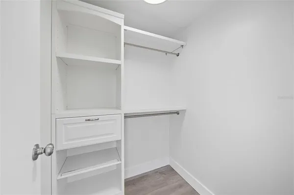 wooden floor in a room