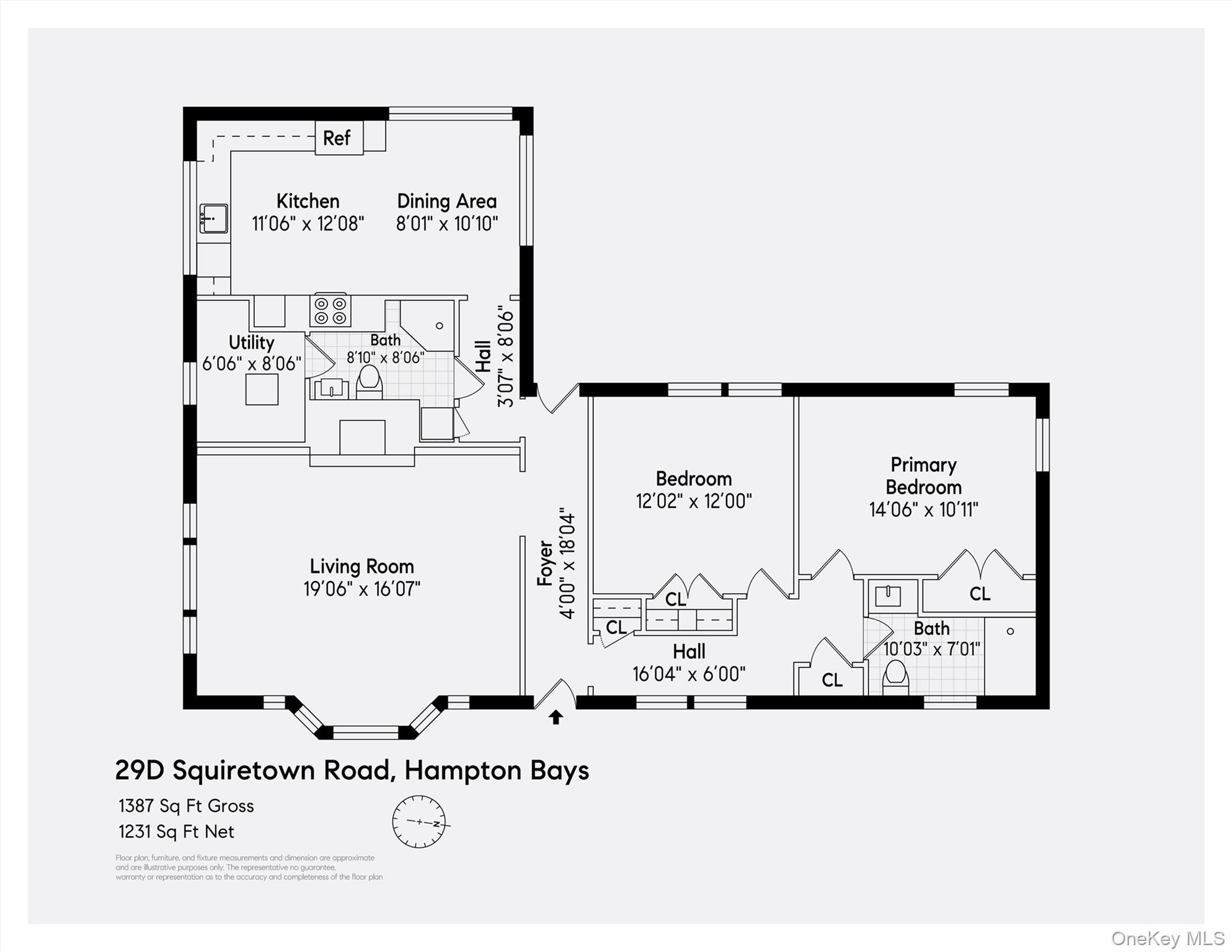 29 Squiretown Road, Unit D Hampton Bays, NY 11946 - Photo 20 of 20 Floor Plan