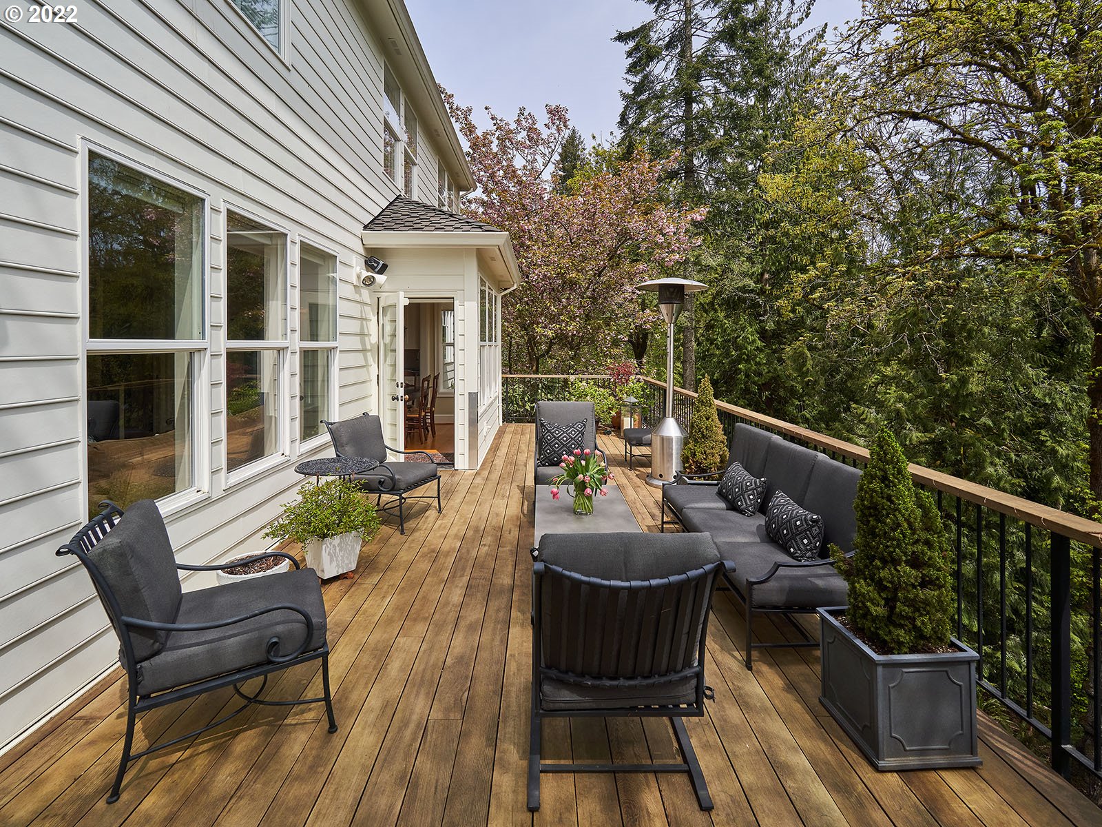 940 Southwest 67th Place Portland, OR 97225 - Photo 27 of 31 a view of a chair and tables in the balcony