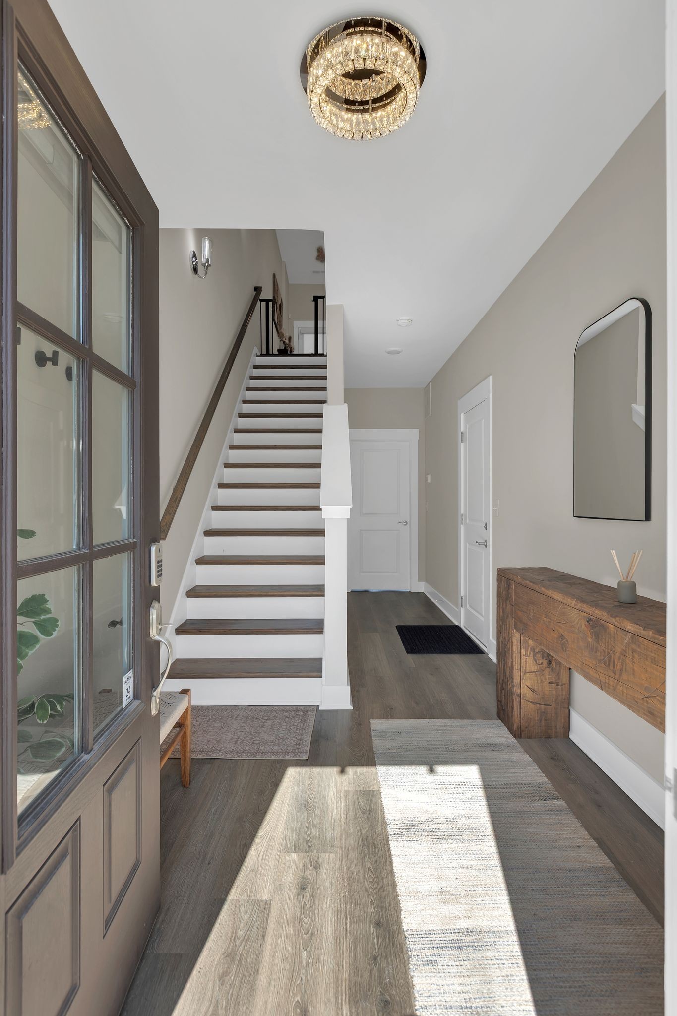 253 Stonecrest Drive Nashville, TN 37209 - Photo 5 of 36 a view of entryway and hall with wooden floor