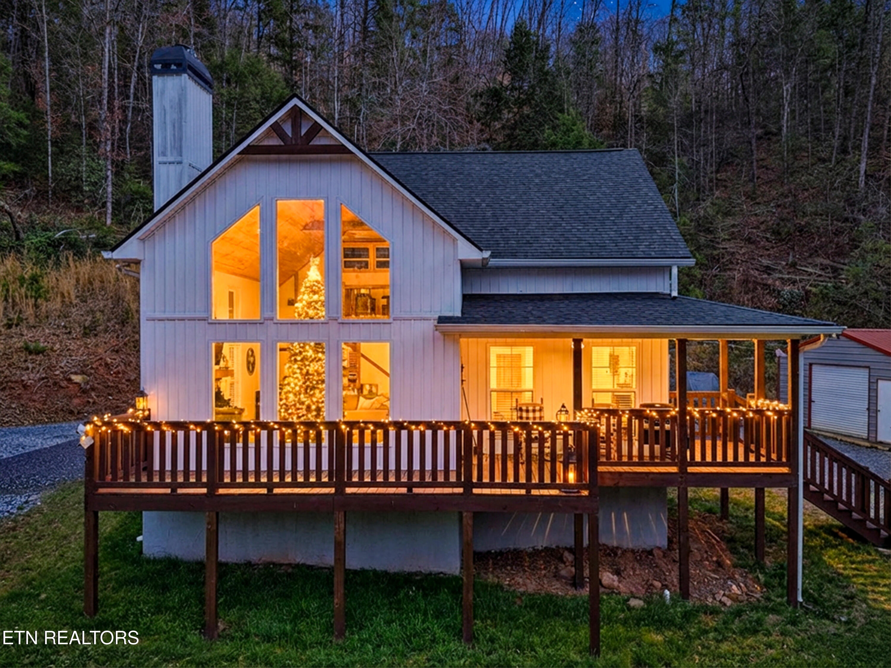 310 Early Branch Road Rogersville, TN 37857 - Photo 44 of 44 04-Twilight photo