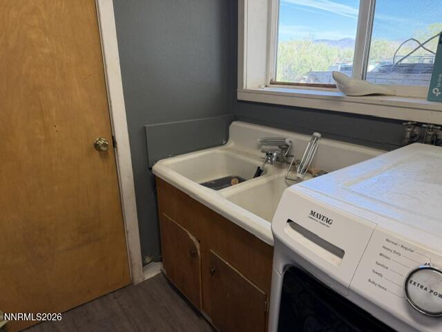 61 Rivers Road Smith, NV 89430 - Photo 34 of 57 a bathroom with a sink and a vanity