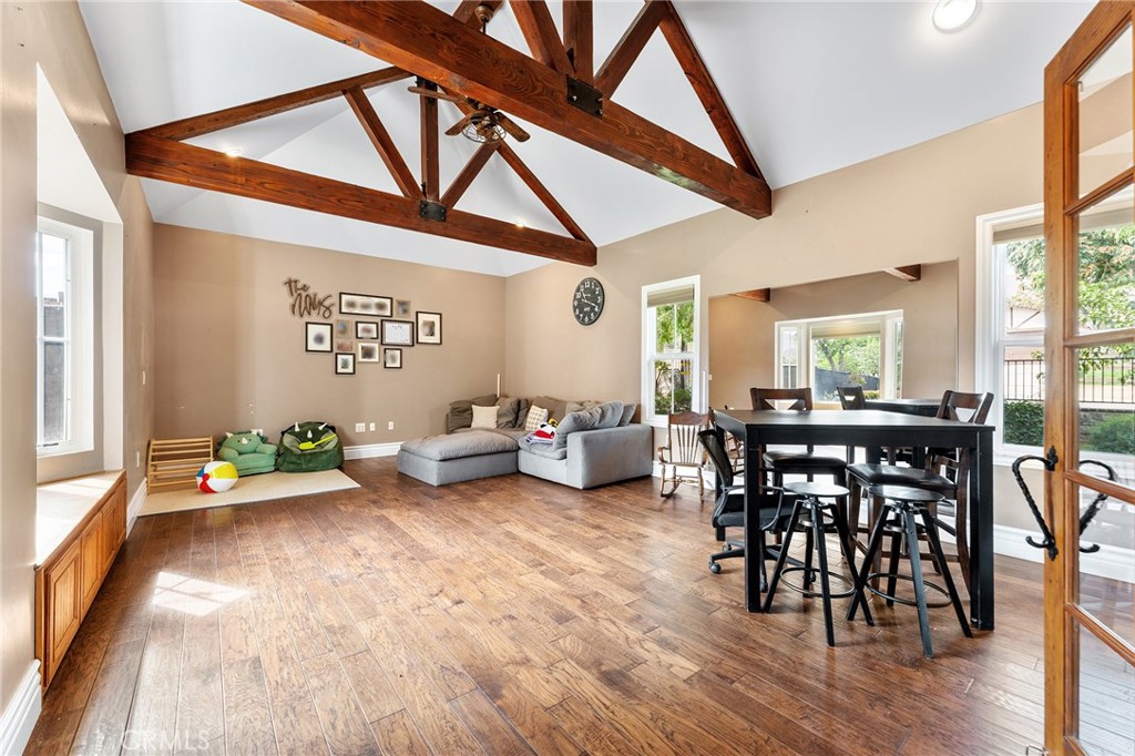 31800 3rd Street Acton, CA 93510 - Photo 20 of 47 a view of a dining room with furniture and wooden floor