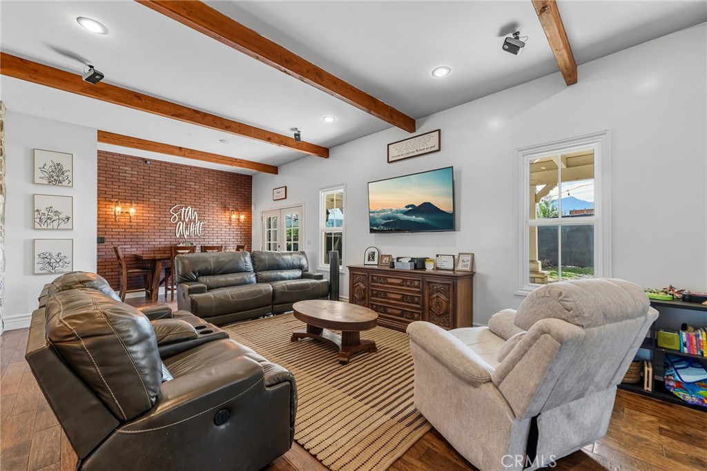 31800 3rd Street Acton, CA 93510 - Photo 5 of 47 a living room with fireplace furniture and a flat screen tv