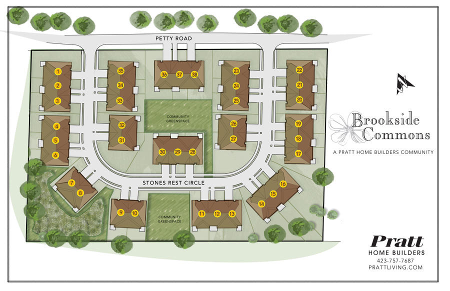 1787 Stones Rest Circle, Unit 25 Chattanooga, TN 37421 - Photo 6 of 6 BROOKSIDE-COMMONS_INT