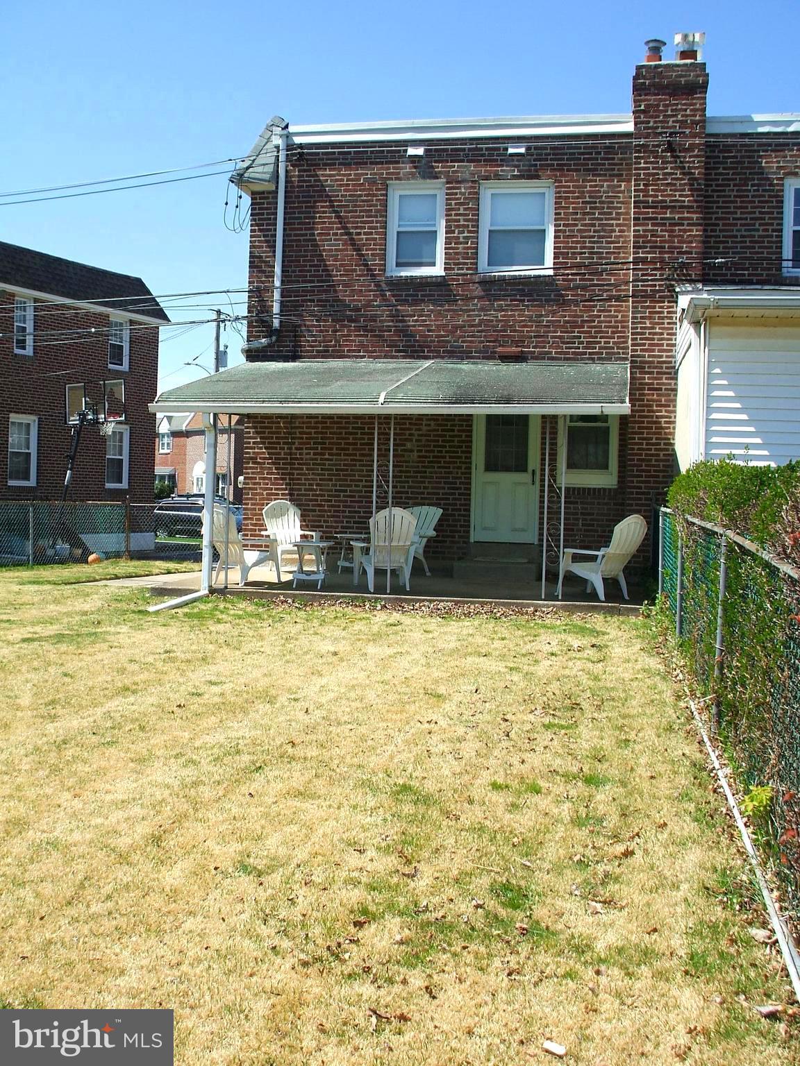 838 Colwell Road Swarthmore, PA 19081 - Photo 12 of 16 Fenced Backyard W/Covered Patio
