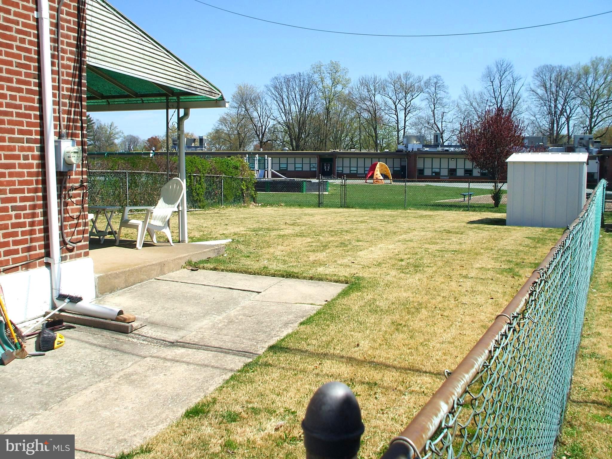 838 Colwell Road Swarthmore, PA 19081 - Photo 10 of 16 Fenced Backyard