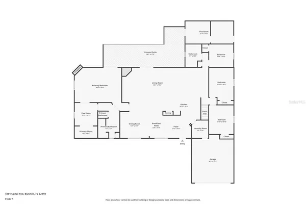 $535,000 | 4191 Canal Avenue, Bunnell, FL 32110