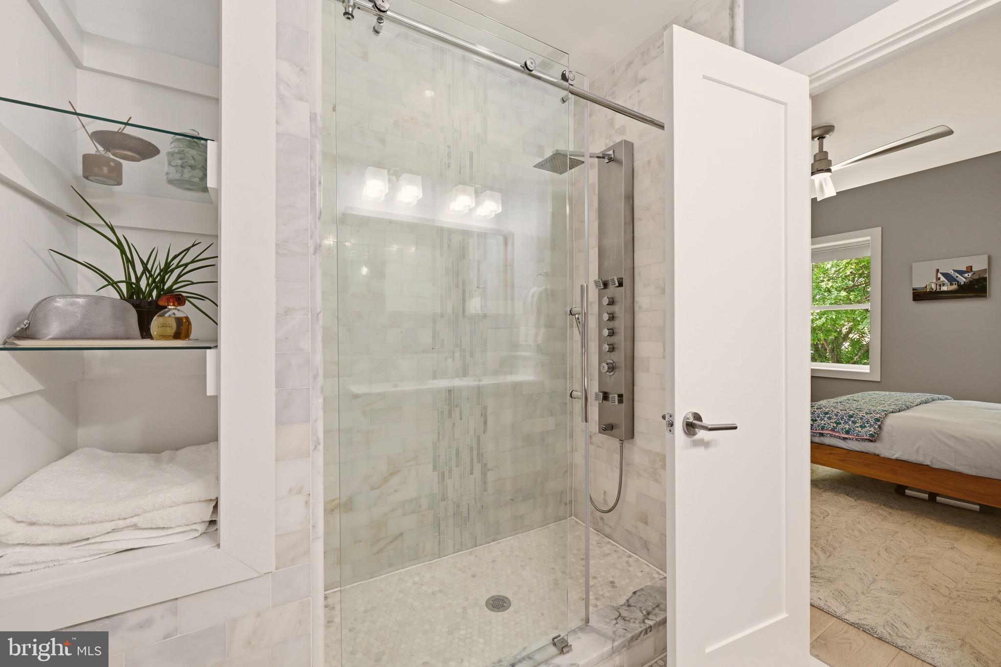 1705 Bay Street Southeast Washington, DC 20003 - Photo 17 of 29 a bathroom with a shower and a tub