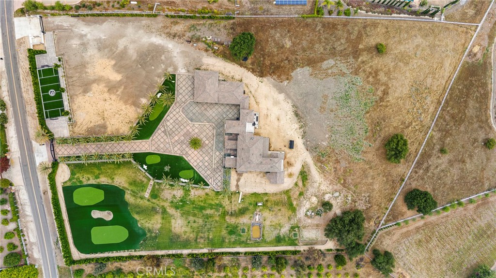 27716 Sycamore Mesa Road Temecula, CA 92590 - Photo 73 of 73 an aerial view of house with a swimming pool
