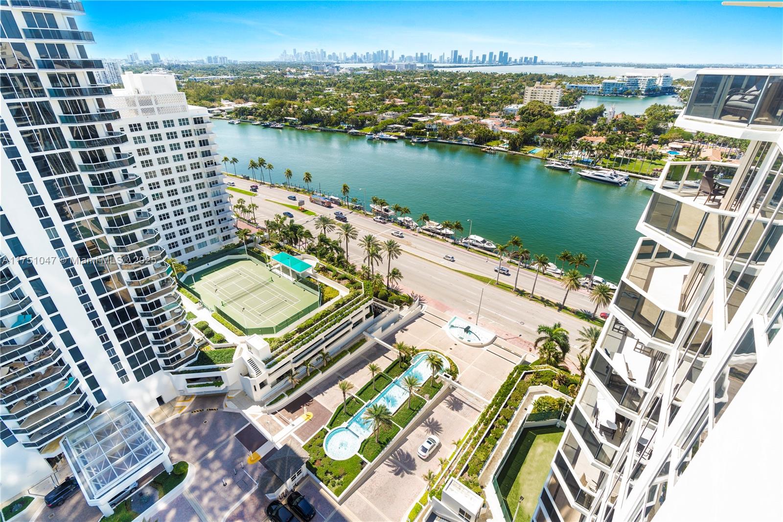 4779 Collins Avenue, Unit 2204 Miami Beach, FL 33140 - Photo 35 of 58 an aerial view of a city