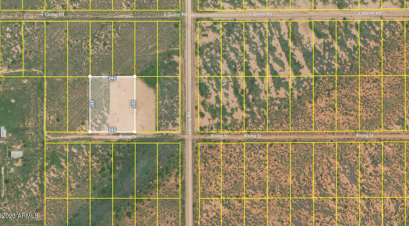 1.65-acres Rising Street, Unit 14 Pearce, AZ 85625 - Photo 12 of 12 Ariel Photo of 11-05-160A