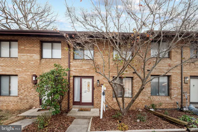 a white house that has a tree in front of it