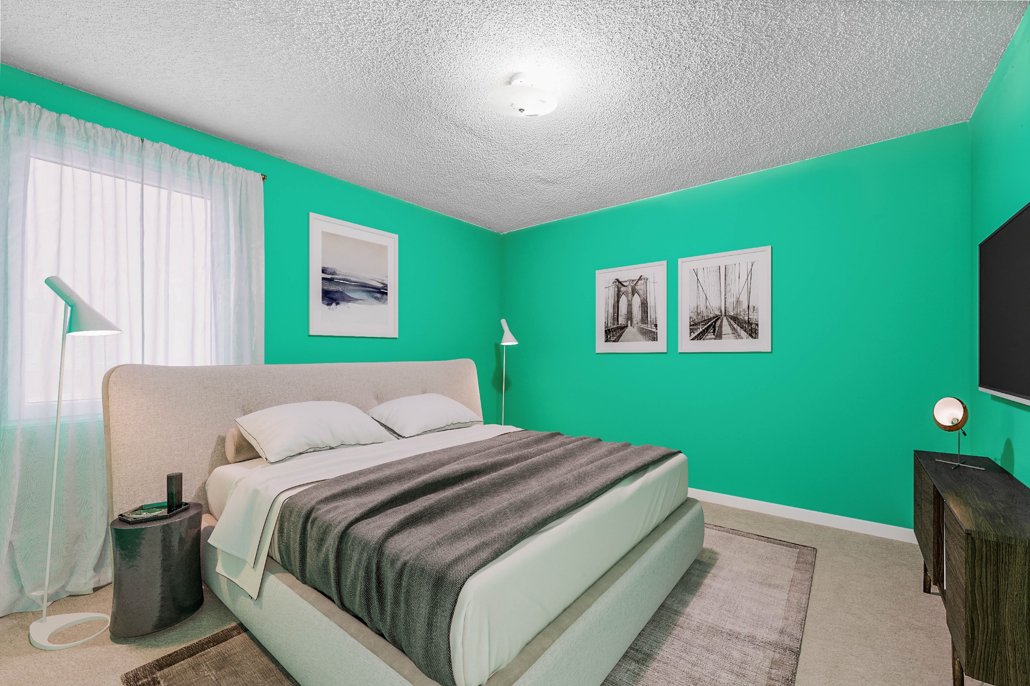 3702 Trenton Road Clarksville, TN 37042 - Photo 19 of 26 a bedroom with a bed and a window