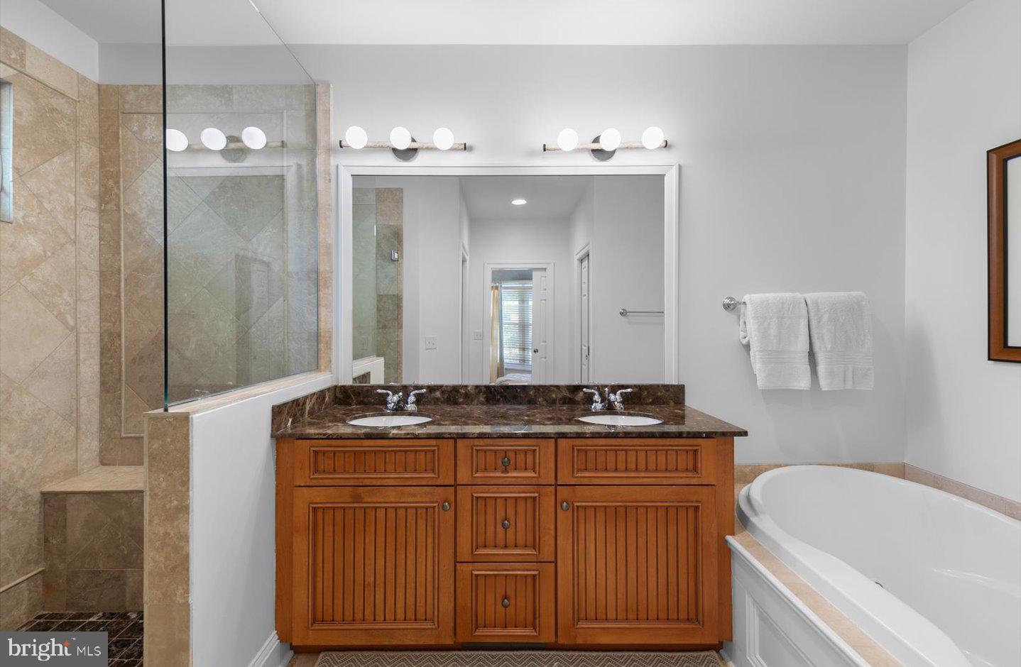 21 Cedar Road Rehoboth Beach, DE 19971 - Photo 26 of 59 a bathroom with a sink and a mirror